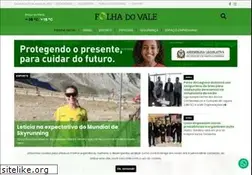 Sites similar to folhadovale.com.br
