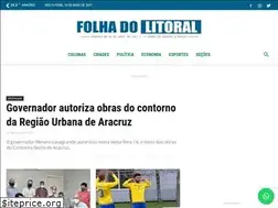 Sites similar to folhalitoral.com.br