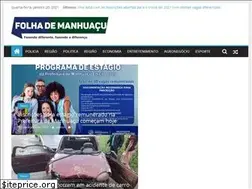 Sites similar to folhamanhuacu.com