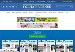 Sites similar to folhapatense.com.br