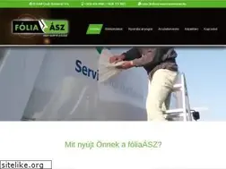 Sites similar to foliaasz.hu