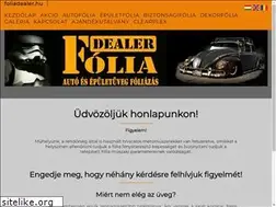 Sites similar to foliadealer.hu