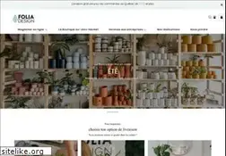 Sites similar to foliadesign.ca