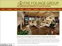 Sites similar to foliagegroup.com