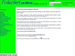 Sites similar to foliarfert.com
