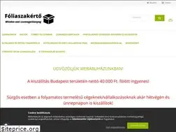 Sites similar to foliaszakerto.hu
