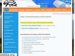Sites similar to folie-plachty.cz