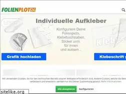 Sites similar to folienplott.de