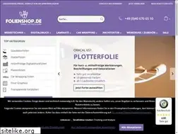 Sites similar to folienshop.de