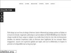 Sites similar to foliodesign.ca