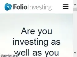 Sites similar to folioinvesting.com