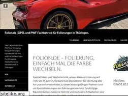 Sites similar to folion.de