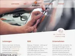 Sites similar to folium.de