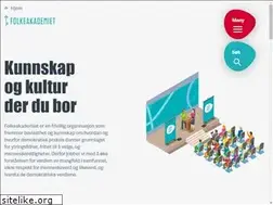 Sites similar to folkeakademiet.no