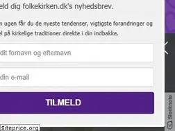 Sites similar to folkekirken.dk