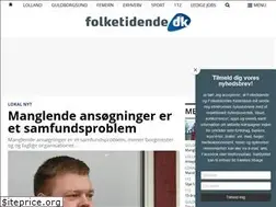 Sites similar to folketidende.dk