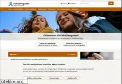 Sites similar to folkhalsoguiden.se