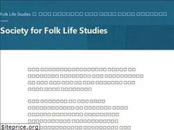 Sites similar to folklifestudies.org.uk
