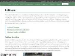 Sites similar to folklore.unc.edu