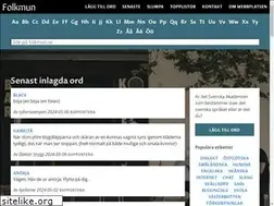 Sites similar to folkmun.se