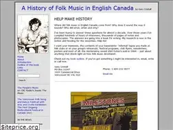 Sites similar to folkmusichistory.com