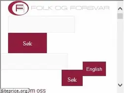 Sites similar to folkogforsvar.no