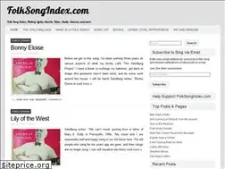 Sites similar to folksongindex.com