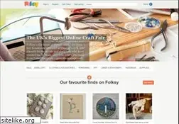 Sites similar to folksy.com