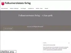 Sites similar to folkuniversitetetsforlag.se