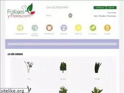 Sites similar to follajesyflores.mx