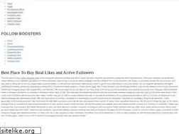 Sites similar to followboosters.com