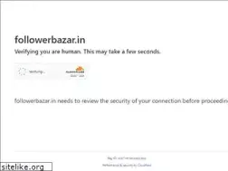 Sites similar to followerbazar.in