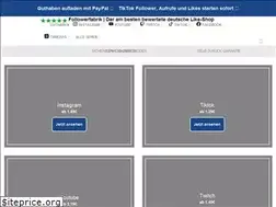Sites similar to followerfabrik.de