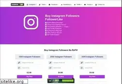 Sites similar to followerlike.xtgem.com