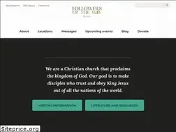 Sites similar to followers-of-the-way.org