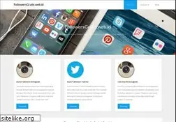 Sites similar to followersgratis.web.id