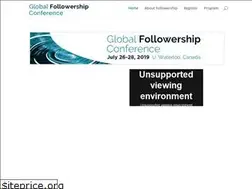 Sites similar to followershipconference.com