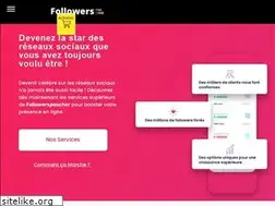 Sites similar to followerspascher.com