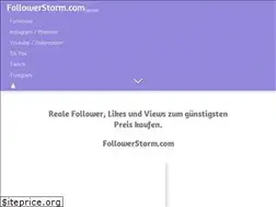 Sites similar to followerstorm.com
