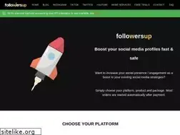 Sites similar to followersup.co
