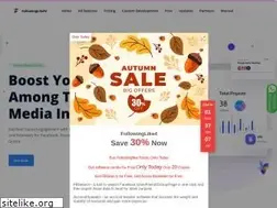 Sites similar to followinglike.com