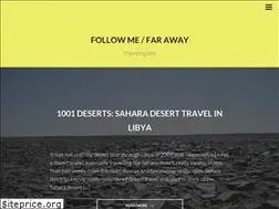 Sites similar to followmefaraway.com