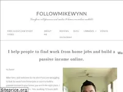Sites similar to followmikewynn.com