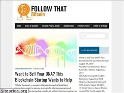 Sites similar to followthatbitcoin.com