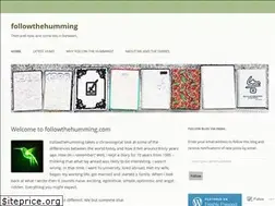 Sites similar to followthehumming.wordpress.com