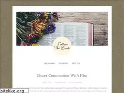 Sites similar to followthelamb.net