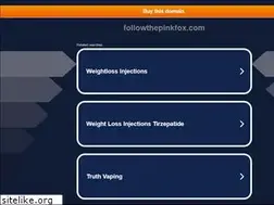 Sites similar to followthepinkfox.com