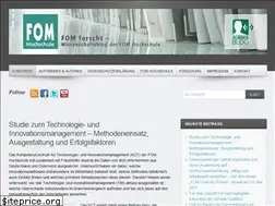 Sites similar to fom-blog.de