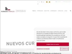 Sites similar to fomentformacio.com