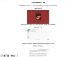 Sites similar to fomori.de